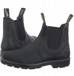 Buty Sztyblety Skórzane Blundstone 1912 Navy Granatowe