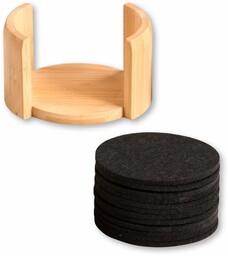 Kesper Podstawki filcowe pod kubki, 12 sztuk