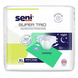 SENI SUPER TRIO XL Pieluchomajtki dla dorosłych, 10