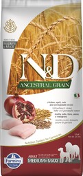 Farmina N&D Ancestral Chicken Pomegranate Adult Medium&Maxi 2,5