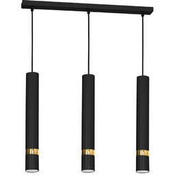 Milagro Lampa wisząca JOKER BLACK/GOLD 3xGU10