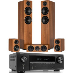 DENON Zestaw Kina Domowego AVR-X580BT Czarny 5.2-kanałowy +