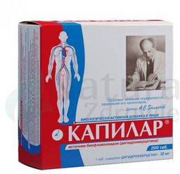 Kapilar 200 tab. 0,25g