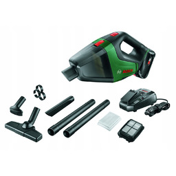 Odkurzacz Akumulatorowy Universalvac 18V Akumulator Ładowarka Zestaw