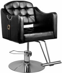 Hair System fotel fryzjerski 0-90 czarny