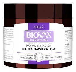 BIOVAX - SEBOCONTROL - Normalizing and Moisturizing Hair