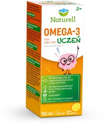 Naturell Omega-3 Uczeń Płyn, 150 ml