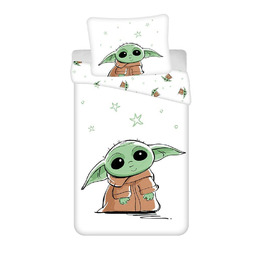 Jerry Fabrics Pościel bawełniana 140x200 Star Wars Baby
