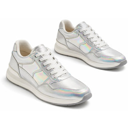 HOFF SREBRNE SPORTOWE BUTY DAMSKIE Z EFEKTEM HOLO