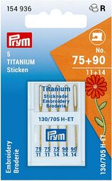 Prym maszyna do szycia igła złoty haft 75