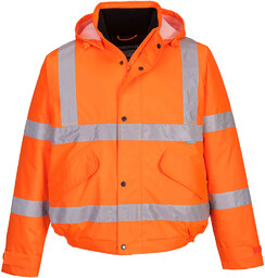 PORTWEST S463 KURTKA OSTRZEGAWCZA BOMBER; POMARAŃCZOWY