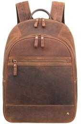 Skórzany duży plecak na laptop 13'' Visconti TC-80