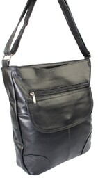 Torebka Skórzana MAGRE (PL) ŻANETA Skóra Naturalna CZARNY