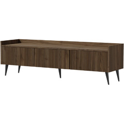 Szafka RTV 150 cm na nóżkach frezowane fronty