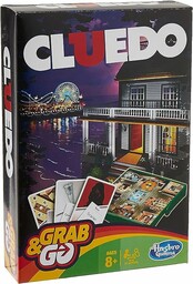 Hasbro Gaming Cluedo Grab & Go Game,60 x