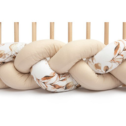 Sensillo WARKOCZ DO ŁÓŻECZKA BEŻOWY ROŚLINY 210 CM