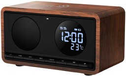 Radiobudzik bezprzewodowy Manta Rimini RDI912B Bluetooth Zegar Alarm