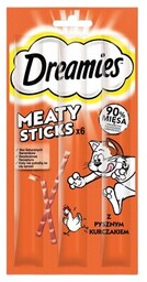 DREAMIES Przysmak dla kota Meaty Sticks Kurczak 30