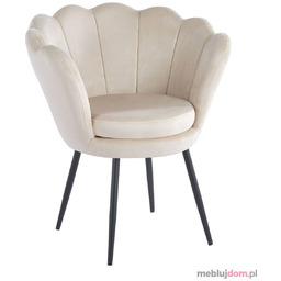 Fotel FR1-FX BLACK Beżowy