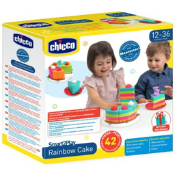 CHICCO Zabawka edukacyjna Kolorowy tort 00012555000000