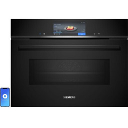 SIEMENS Piekarnik CM778GNB1B Elektryczny z mikrofalą Czarny
