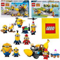 Lego 75580 Minionki Bananowóz Zestaw Klocki od 6