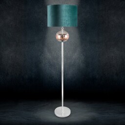 LIMITED COLLECTION Lampa stojąca SALVIA na metalowej podstawie