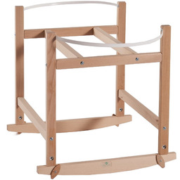 Kołyska Do Kosza Mojżesza Rockingbaby Ahojbaby - Naturalna