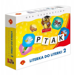 Gry Edukacyjne dla Dzieci Planszówka Literka do Literki