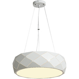 Lampa wisząca Reus 3xE27 biała LP-8069/1P WH -