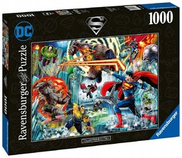 Ravensburger Puzzle 2D 1000 elementów: Superman edycja kolekcjonerska