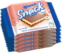 Manner Wafle Minis z orzechami 5x25g