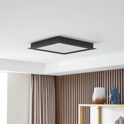Lucande Inteligentna lampa sufitowa LED Leicy czarny 45