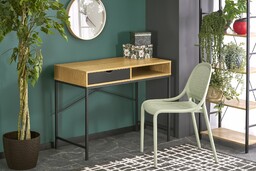 Biurko b50 naturalny-czarny halmar