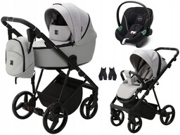 Wózek Adamex Blanc Lux Cybex Aton S2 3w1