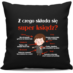 Z czego składa się super ksiądz? - czarna