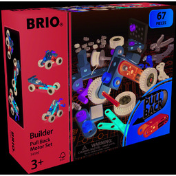Brio, Builder Zestaw z Silniczkiem, Pull Back, 345957