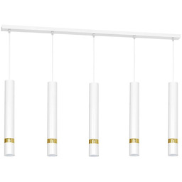 Milagro Lampa wisząca JOKER WHITE/GOLD 5xGU10