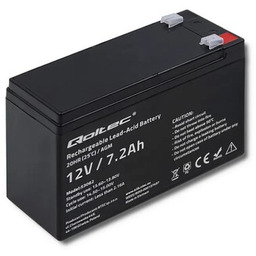 Akumulator AGM Qoltec 12V 7.2Ah