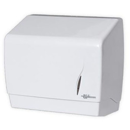 Podajnik na ręczniki papierowe Bisk ZZ MASTERLINE, białe