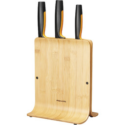 Fiskars 1057553 FF Zestaw 3 noży w bambusowym