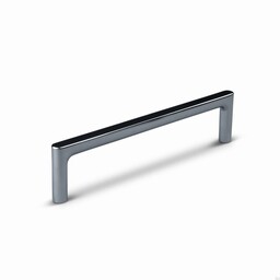 Uchwyt meblowy podłużny Torino 128 Aluminiowy Srebrny Chrom