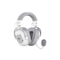 Havit Słuchawki gamingowe 2.4G H2002YG biało-szary