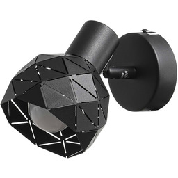 Spot Reus 1xE14 czarny LP-8069/1WS BK - Light