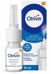 Otrivin 0,1% Aerozol do nosa 10 ml