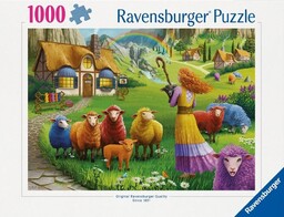 Ravensburger PUZZLE 1000 KOLOROWA WEłNA