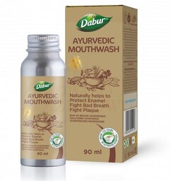 Ajurwedyjski Płyn do Płukania Ust, Dabur, 90ml