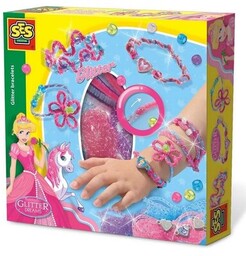 Zestaw kreatywny SES Creative Brokatowe bransoletki 14128