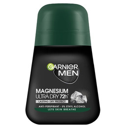 Garnier Men Dezodorant roll-on Magnesium Ultra Dry 72h