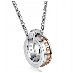 NASZYJNIK WIECZNA MIŁOŚĆ DAMSKI DLA ZAKOCHANYCH STAL CHIRURGICZNA